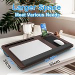 Wooden Laptop Desk with Mouse Pad - Image 2