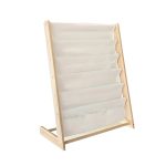 Wooden Bookshelf with Legs with Open Storage