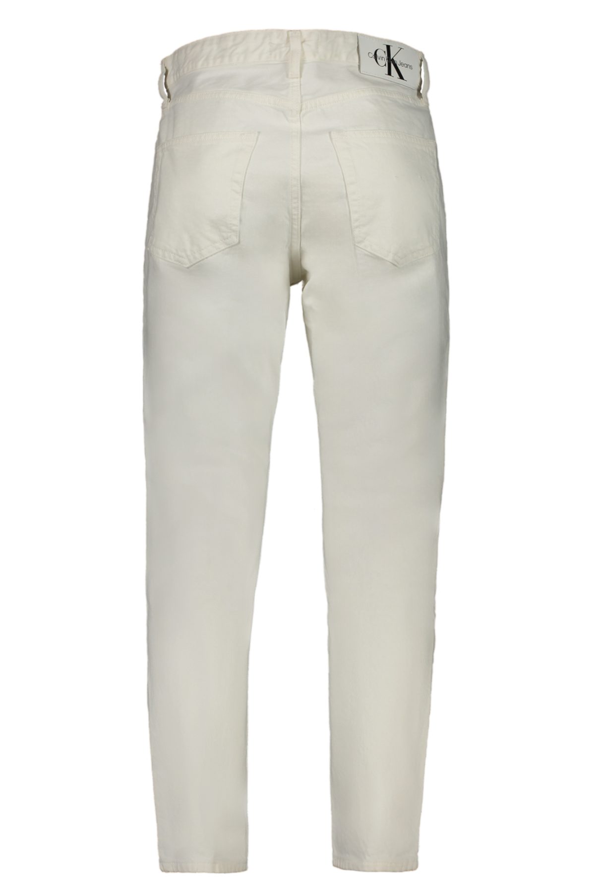 CALVIN KLEIN MEN'S WHITE DENIM JEANS - Image 2