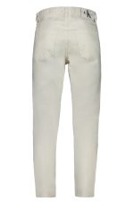 CALVIN KLEIN MEN'S WHITE DENIM JEANS - Image 2