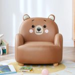 Cartoon Animal Friends Kids Sofa Arm Chair - Image 6