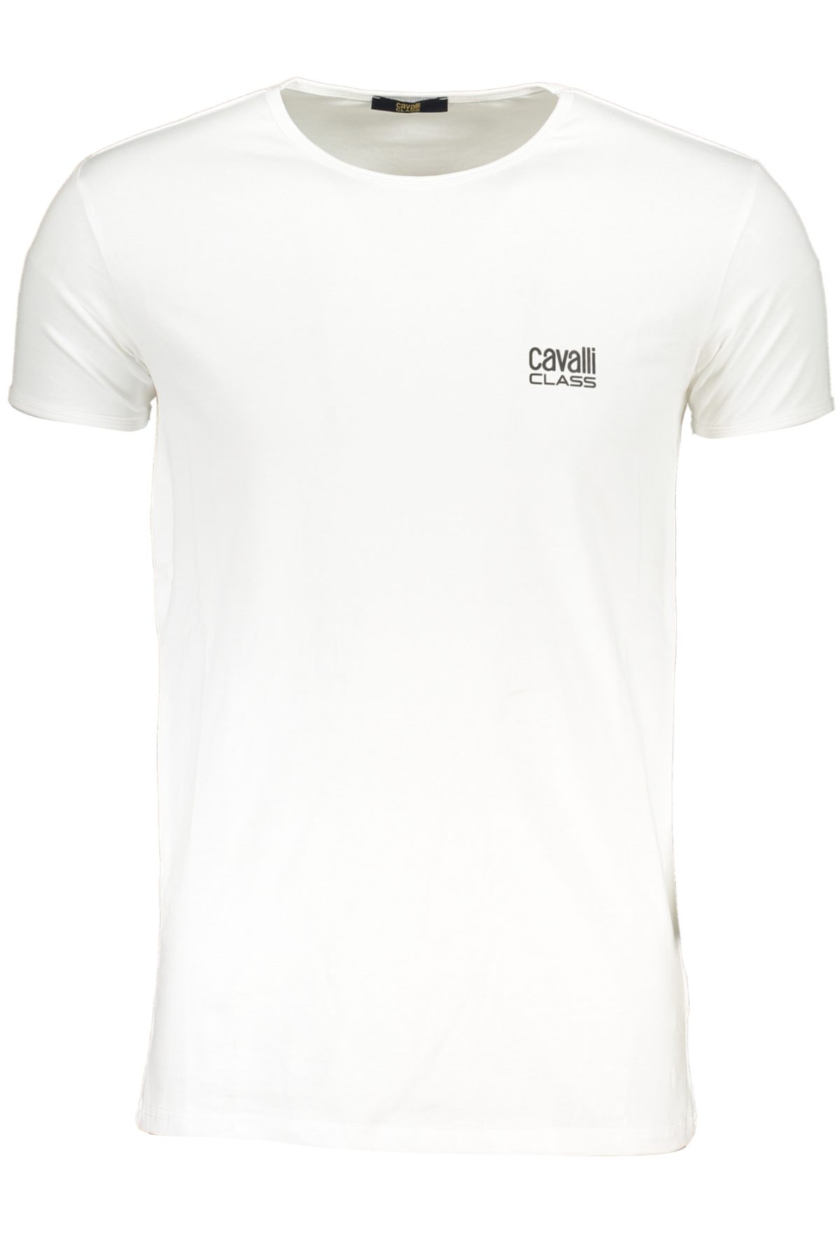CAVALLI CLASS MEN'S SHORT SLEEVED T-SHIRT WHITE - Image 1