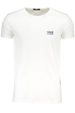 CAVALLI CLASS MEN'S SHORT SLEEVED T-SHIRT WHITE