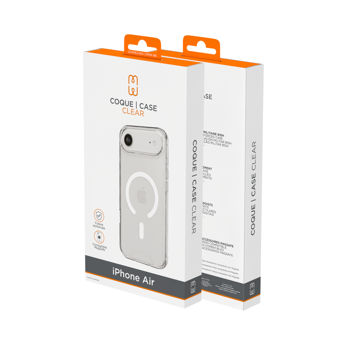 Coque Clear MagSafe iPhone 17 Air - Transparente - Image 4