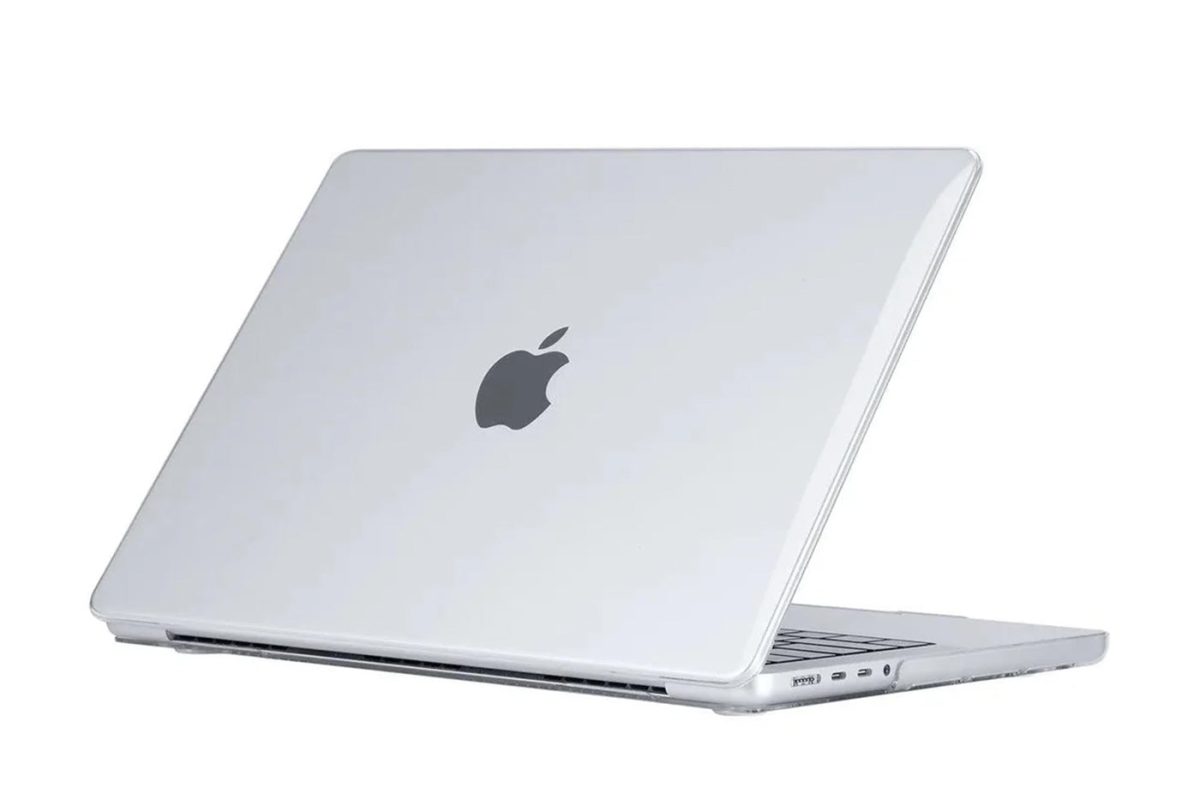 Coque MacBook Pro 14″ (2021/24 – M1/M2/M3/M4) Crystal Clear - Image 1