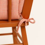 Coussin de Chaise Haute en Coton Bio Vichy - Image 3