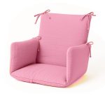 Coussin de Chaise Haute en Coton Bio Rose