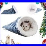 NNETM Soft Plush Cat Sleeping Bag Wrap Sack - Image 2