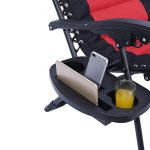 Delux Zero gravity chair, multi-color-red - Image 4