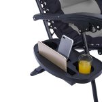 Delux Zero gravity chair, multi-color-gray - Image 4