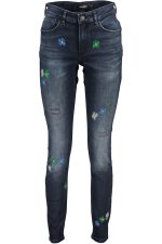 DESIGUAL WOMEN'S DENIM JEANS BLUE