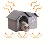 Cat Dog Bed House for All-Season Comfort Shelter - Image 2