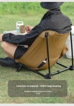 NNETM Folding Chair Portable Outdoor - Image 2