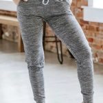 Drawstring Waist Joggers