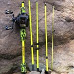 Ultralight 5-Section Travel Fishing Rod with Comfortable EVA Handle - Yellow - Image 2
