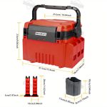 NNETM Tackle Box Organizer for Fishing Gear - Image 2