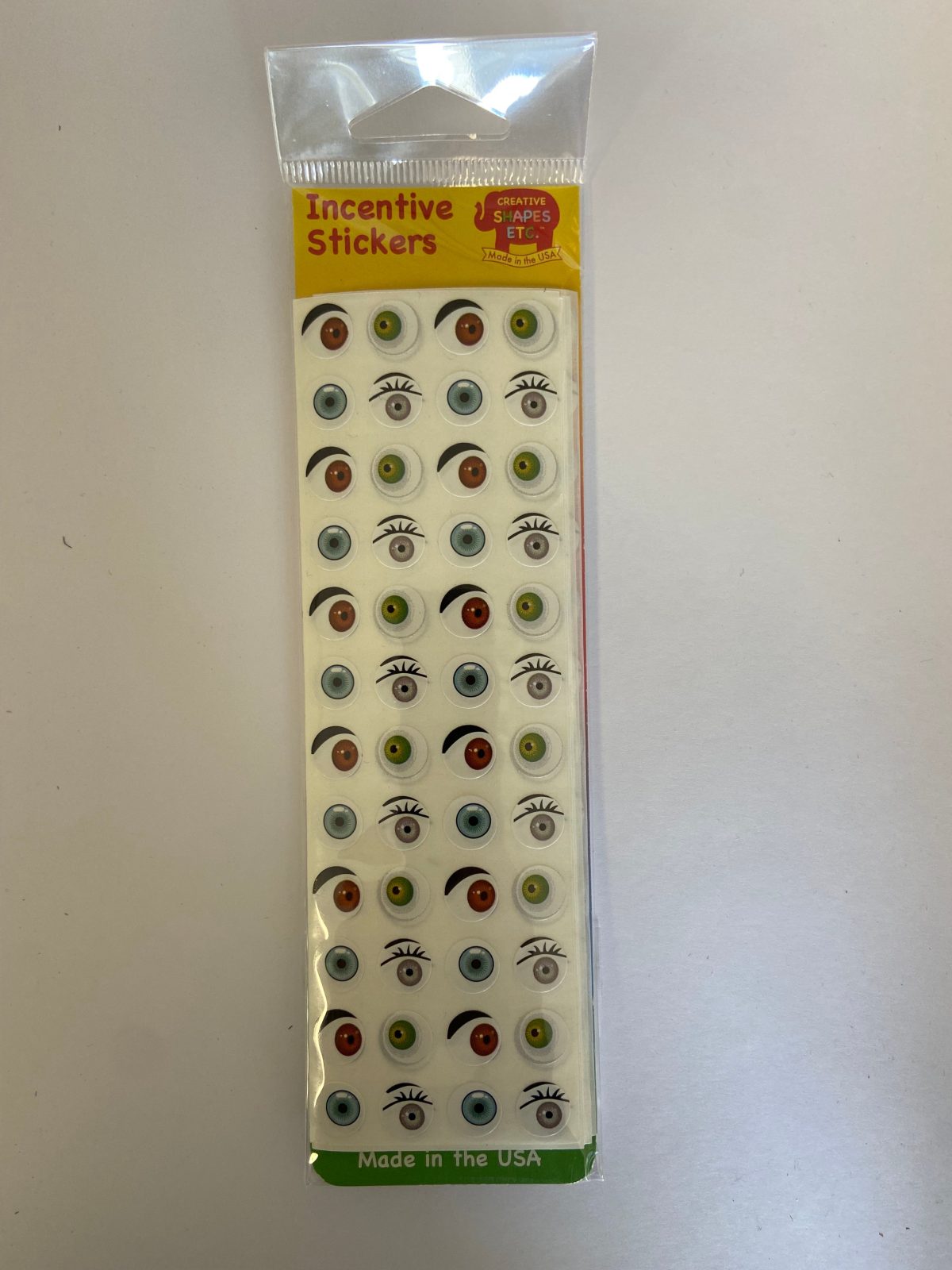 SHAPES ETC. Incentive Stickers - Wiggly Eyes - Image 3