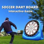 Inflatable Dart Board Game with 2 Soccer Balls - Image 2