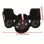 NNETM Wall-Mounted Toothbrush Holder Bathroom Organizer - Image 2