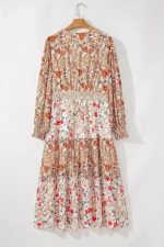 Autumn Elegance Maxi Dress - Image 2