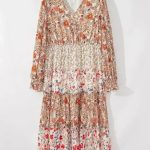 Autumn Elegance Maxi Dress