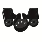 NNETM Wall-Mounted Toothbrush Holder Bathroom Organizer