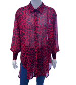 Women's Shirt Animal Print - Image 2