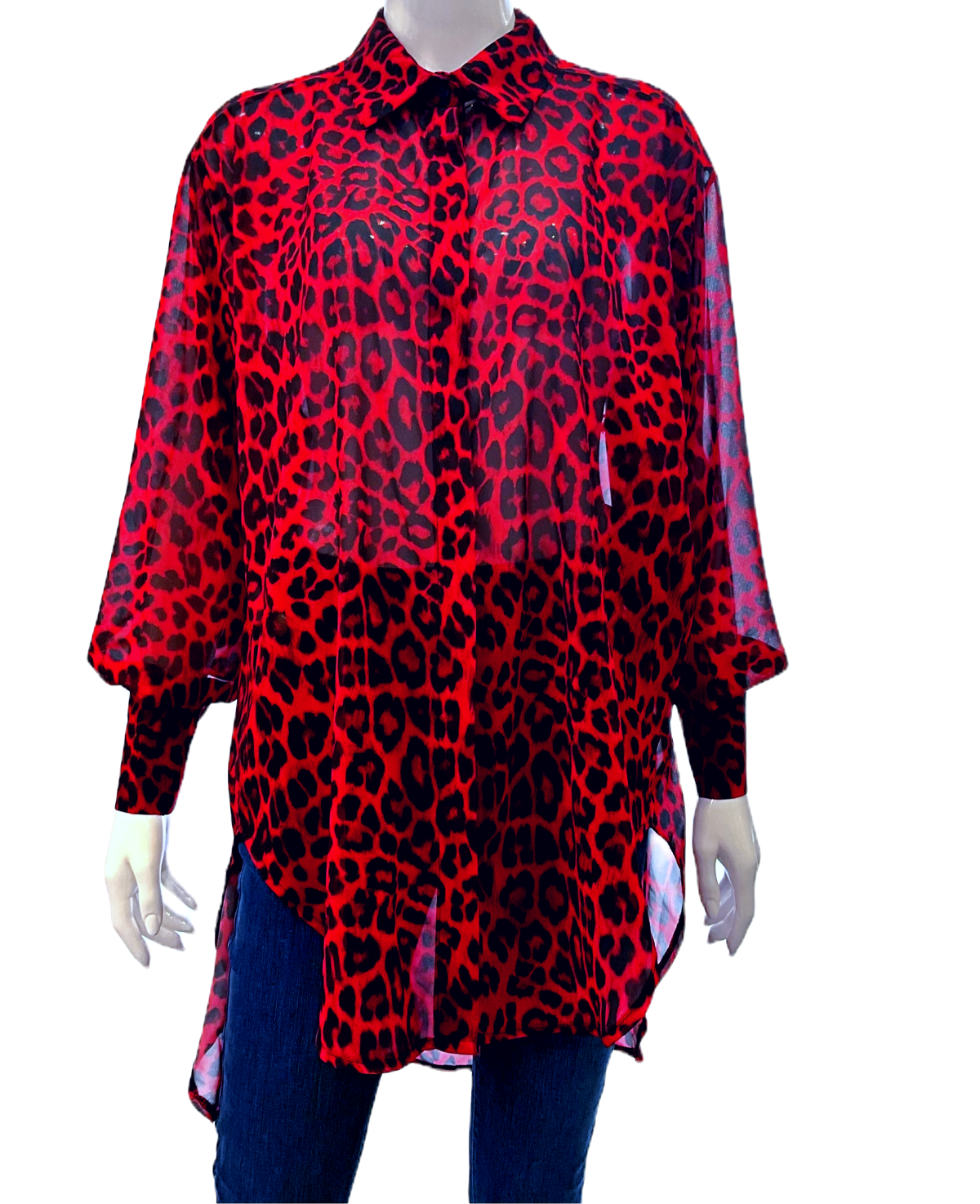 Women's Shirt Animal Print - Image 1