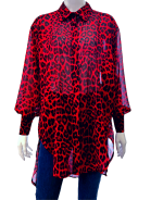 Women's Shirt Animal Print