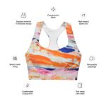Gianneli Colours Longline Sports Bra - Image 7