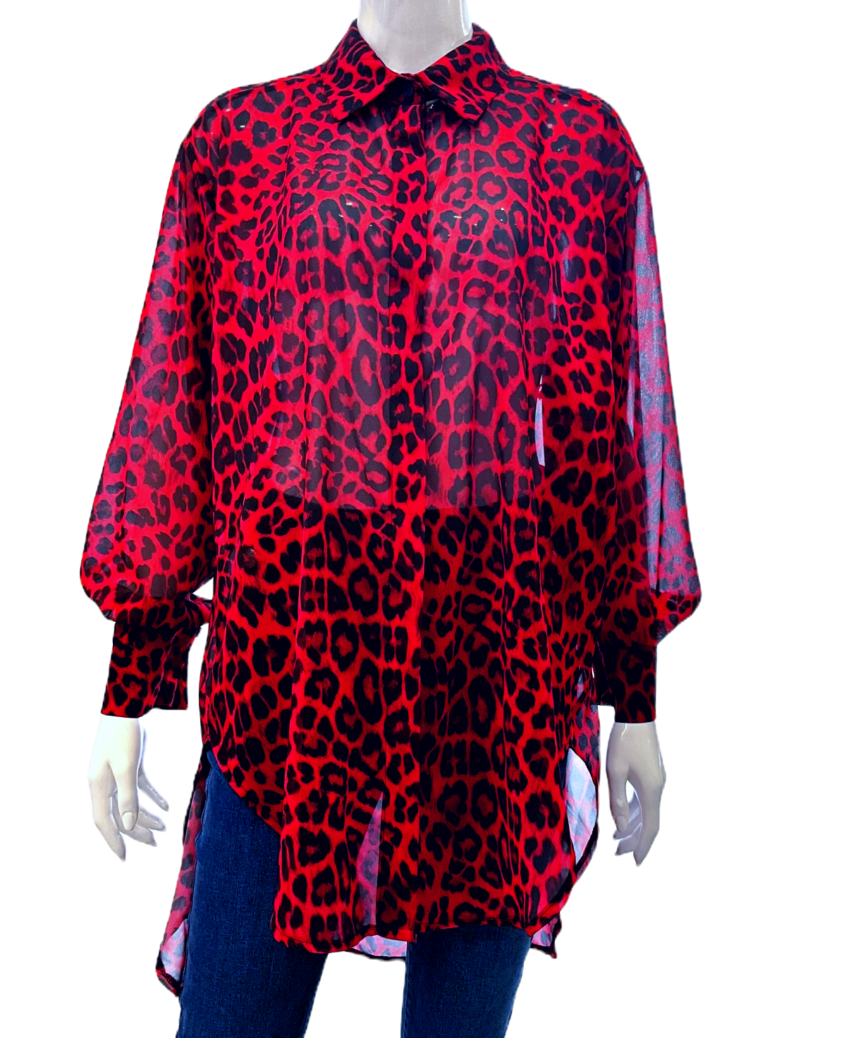 Women's Shirt Animal Print - Image 3