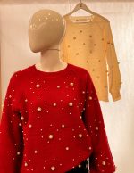Sweater with Pearls - Image 4