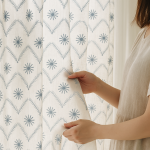 Pure Linen Sheer Embroidered Curtain – Custom Size Privacy Panel – OEKO-TEX Certified – 5 Colours – Rod & Track Compatible - Image 5