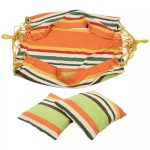 Hamac tip leagan cu perna-portocaliu - Image 2