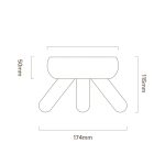 Gulu Ceramic Pet Food Bowl - Image 2