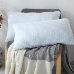 Hester Dual-sided Temperature Sensing High Elasticity Blue Pillow