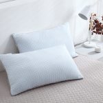 Hester Dual-sided Temperature Sensing High Elasticity Blue Pillow - Image 2