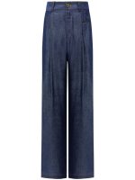 High Waisted Jeans in Navy - Image 4