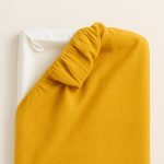 Housse de Matelas à Langer en Coton Bio Honey - Image 4