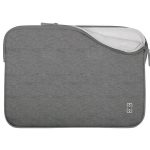Housse pour Macbook 12″ - Basics Grey/Blanc