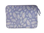Housse pour MacBook Air/Pro 13″ - Pattern ²Life Botanic Lila