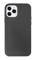 Custodia iNature iPhone 12/12 Pro - Nero Vulcano