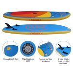 NNEDPE Inflatable Stand Up Paddle Board 10FT w/ Accessories - Image 2