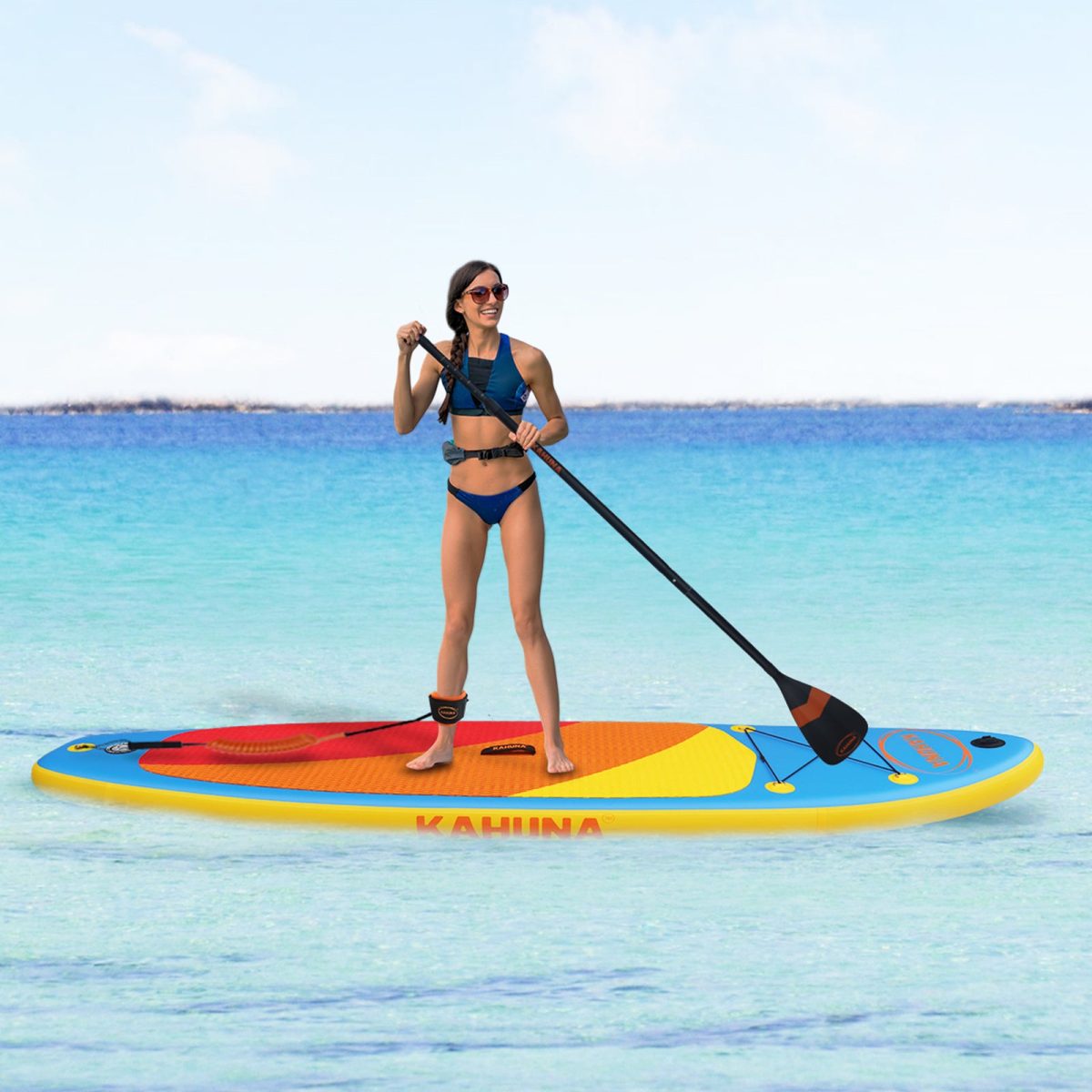 NNEDPE Inflatable Stand Up Paddle Board 10FT w/ Accessories - Image 4