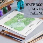 Watercolour Advent Calendar, Painting Advent Calendar, Painting Kit, Christmas Countdown
