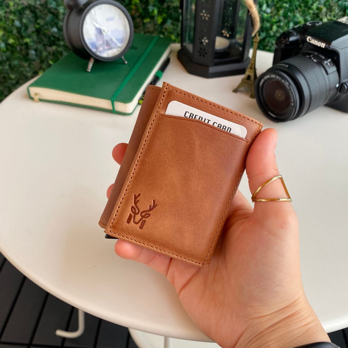 Pescol - Genuine Leather RFID Protection Card Holder/Wallet - Image 2