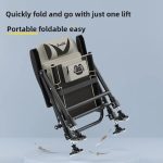 Fishing Chair with Portable Reclining - Image 5