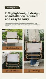 Folding Chairs Set of 2 Steel Frame - Image 5