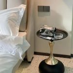 Round Side Table for Living Spaces (Black) - Image 3