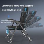 NNETM Fishing Chair with Cushion - Image 2